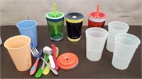 Lot of Contigo Kids Cups, Plastic Cups & Kids
