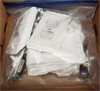 Box of Light Switches And Outlet Covers