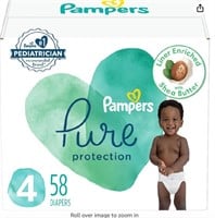 Pampers Diapers Size 4, 58 Count