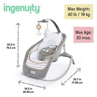 Ingenuity Boutique Collection Plush Modern Baby