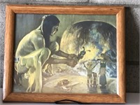 The Katchina Maker Framed Art Work