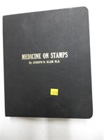 Lot, Album "Medicine on Stamps" by Minkus, Album