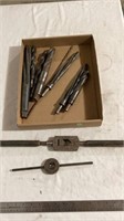 Morse taper drill bits, tap and die tools.