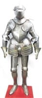 A RARE SUIT OF 16th CENTURY ENGLISH ARMOR