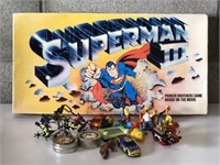 Vintage Toys-Superman Game, Simpsons, etc.
