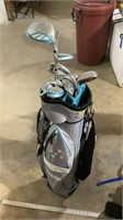 Lady edge golf bag and clubs
