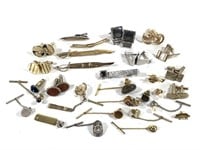 Cuff Links Tie Clips Tack Pins Swank & Others