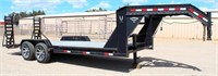 2010 Lamar Flatbed GN Trailer