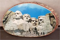 Mount Rushmore S.D on Wood
