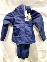 Paradox Girls Rain Suit Xs 4/5