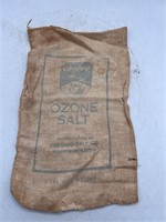 Vtg The Ohio Salt Co Ozone Salt bag