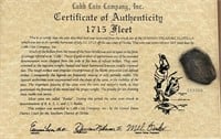 Authentic 1715 Fleet Coin