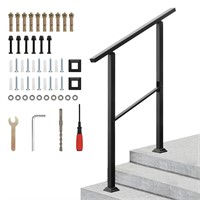 Iron Handrail for 2-3 Steps  Adjustable 0-60