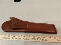 Leather gun holster fits colt 1851 and 60