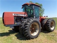 9110 CASE 4X4 TRACTOR, SHOWS 6366 HRS, POWER SHIFT
