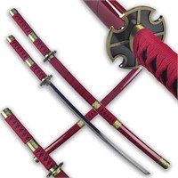 Carbon Steel Roronoa Zoro Swords, Real Metal