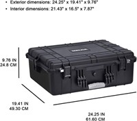 MEIJIA Portable Waterproof Hard Camera Case with