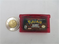 Pokémon Ruby , jeu de Nintendo Game Boy Advance