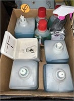 Shampoo & Body Wash w/Dispenser & (3) Liquid Plumb