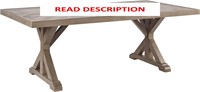 Ashley Beachcroft Outdoor Dining Table  Beige