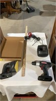 Craftsman corner sander, drill, battery charger