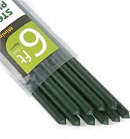Mininfa Steel Stakes 6ft  Supports Climbing 10Pk