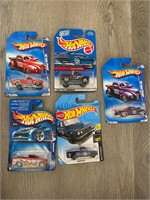 Hot Wheels Die Cast Cars Bundle of 4 on card