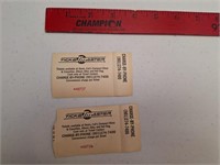 1993 Paul McCartney Concert Ticket Stubs