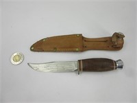 Couteau de chasse vintage Rich A Herder Solingen