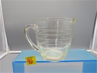 Clear Depression Glass 2 Cup Measuring - Rare