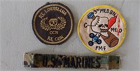 3 Military Patches