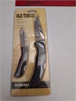 Schrade OldTimer Lock Blade Knife Set