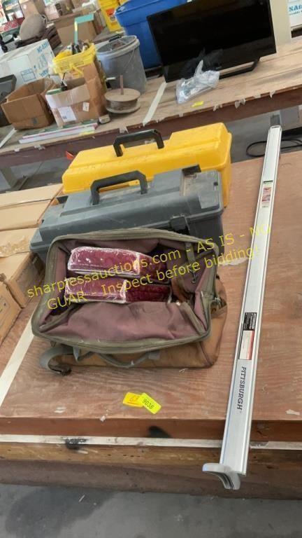 3 ct. Toolboxes, 2 Window Sets, 50" Clamp Edge
