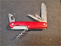Colonial Red Swiss Pocket Knife