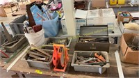 Containers of Tools, Tool Box, Bucket of Tools