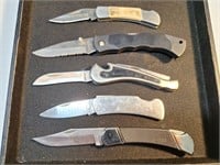 Set of 5 Various Knives