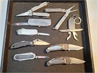 Set of 9 Various Knives