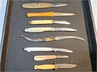 Set of 8 Various Knives