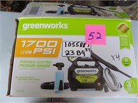 Greenworks 1700 PSI Portable Electric Pressure Was