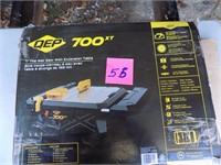 DEP 700 7 inch Tile Wet Saw w/Extension Table