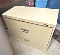 HON 36" - 2 DRAWER LATERAL FILE CAB.