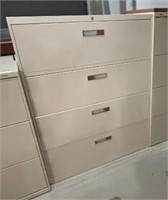 ASE - 4 DRAWER - 42" LATERAL FILE CAB.
