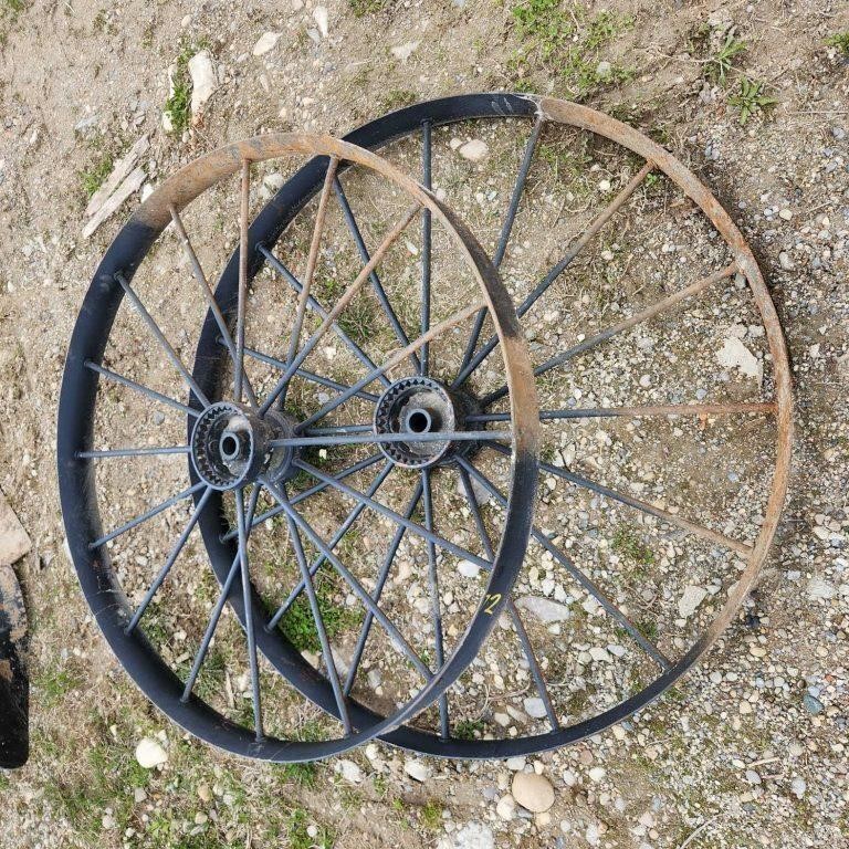 4"× 48" Steel Wheels