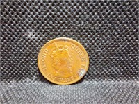1965 British Caribbean Territories 1 Cent Coin