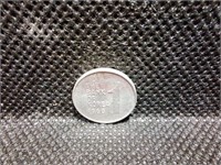 1968 Korea 1 Won Coin
