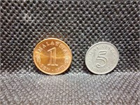 Set of 2 Malaysia Coins