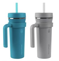 THERMOFLASK INSULATED STRAW TUMBLER $38