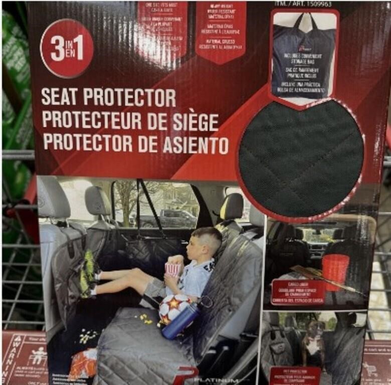Machimpex Platinum Seat Protector for Back Seat