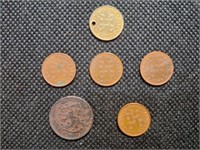 Set of 6 Finland Coins