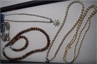 Jasper Beaded Necklace & Bracelet,Napier Necklaces